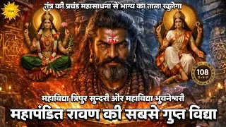 Tripura Sundari और Bhuvaneshwari गुप्त मंत्र Ravan Samhita की प्रचंड साधना से खुलेगा भाग्य का ताला