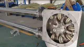 Stainless Steel Tube Chain Conveyor