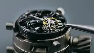 AGELOCER｜Free-sprung Balance Hollow Flying Tourbillon Watch