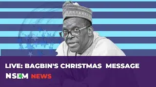 Live Coverage: Ghana's Speaker of Parliament Delivers Christmas Message