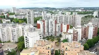 Asnières sur seine vu du #ciel #drone #Action #immeuble #quartier #aériennes #art #artist #paris