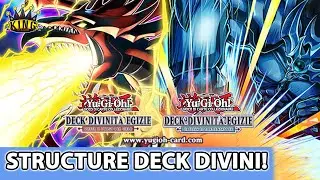 Yu-Gi-Oh! Arrivano degli Structure Deck Divini! Deck Divinità Egizie Slifer e Obelisk!