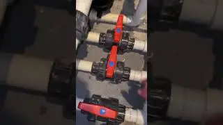 INDOOR POOL MAINTENANCE #shorts #thep00lguy #satisfying
