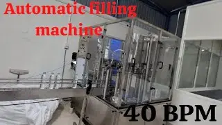 Fully automatic water filling machine 40 bpm #viral #trending #kamleshvlogs109 #machine #water 