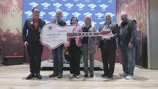 Hard Rock Casino Rockford supports breast cancer awareness with donation