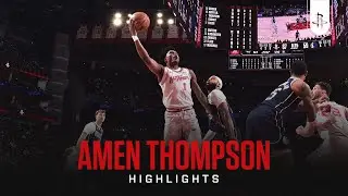 Amen Thompson (21 points) Highlights vs. Dallas Mavericks