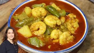 ঝিঙের ঝোল বা ঝিঙে চিংড়ির ঝোল গরমের দিনে অল্প তেল মশলা দিয়ে দারুণ সুস্বাদু রান্না |Jhiger Jhol