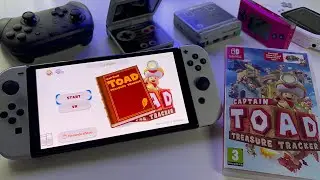 Captain Toad: Treasure Tracker | 4 min Review | Switch OLED handheld gameplay