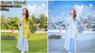 Snow Tone |Lightroom Free mobile presets  Latest Tutorials 2021  #lightroom#ChFarhanSite