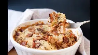 Keto Chicken Parmesan Mozzarella Cheesy Casserole Low Carb Recipe