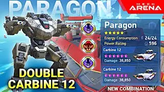 Paragon with Carbine 12 - Godlike Nemesis - Mech Arena Robot Showdown