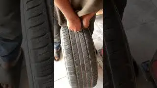 #love #music #dj Noa Dhuchache Roga has been applied to the tire👌👌 #automobile