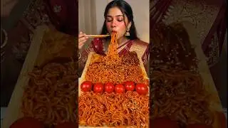 ASMR Eating Chaumin 🍜🔥| Slurpy Noodle Eating Sounds | Super Satisfying & Relaxing | No Talking #asmr