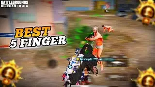 Best 5 Finger Player 😰| Pubg Montage | 5 Finger Claw + Full Gyroscope