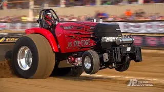 Tractor Pulling 2023: Light Super Stocks pulling at the America's Pull in Henry, IL