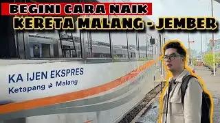 NAIK KERETA MALANG - JEMBER | IJEN EXPRESS | SERU BANGET❗️