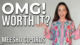 Trendy *CO-ORD* sets haul from MEESHO | Tryon | Tashee Sirohi @Meesho