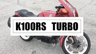 BMW K100RS TURBO LUFMEISTER EXHAUST - TURBO FLYING BRICK - Walkaround