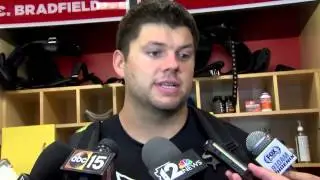 Veldheer excited for full contact drills