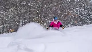 Amazing skiing right now in Mt Washington Valley!