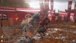 Ghost of Yōtei: Lord saito 1st duel (lethal difficulty )