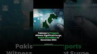 Pakistan&rsquo;s IT Exports Witness Significant Surge, Reach $324 Million in November 2024 #shorts #fypシ゚