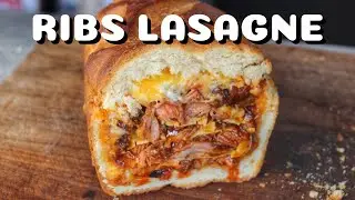 SPARERIBS LASAGNE im BROTLAIB ist mein BESTES BBQ-REZEPT in 2023 - deutsches BBQ-Video - 0815BBQ