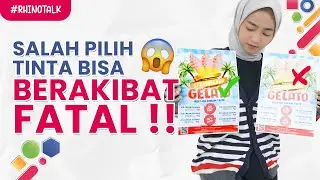 JENIS TINTA UNTUK DIGITAL PRINTING | Rhinotalk Ep. 57