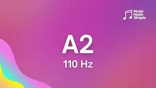 A Drone Tuning Note (A2 - 110 Hz)
