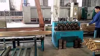 Brass barsquare and hex straightening machine 1