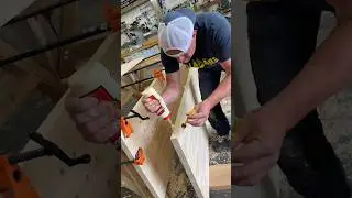 Two butcher block slabs needed a glue line joint which got cut and then some Titebond and dominos