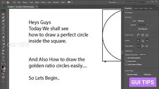 How to Draw Perfect Circles inside square | Easiet way | Adobe Illustrator 2020