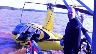 Salvage crews remove helicopter wreckage in South Brunswick