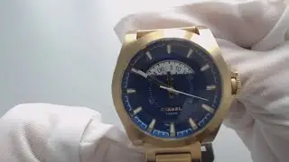 Gold Diesel Arges DZ1663 Stainless Steel Watch