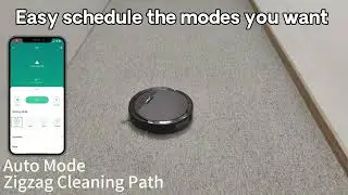 Kipvvo V3 Robot Vacuum and Mop Combo Cleaner for Home with Pet Hair and Hard Floor, 5000Pa Suction