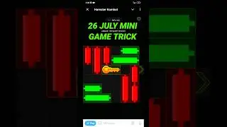 26 July Mini Game Hamster Kombat #hamsterkombat #shorts #minigame