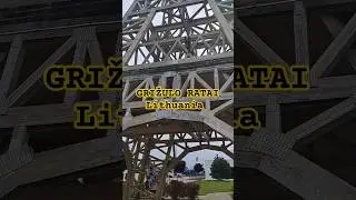 My Belgian Malinois Climbed an Eiffel Tower in Lithuania