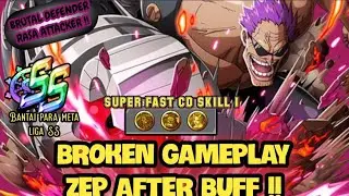BEST GAMEPLAY ZEPHYR MAX (LEAGUE SS) ONE PIECE BOUNTY RUSH