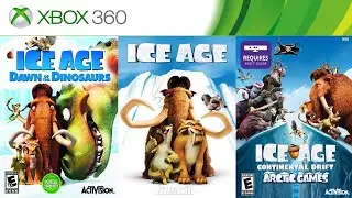 Все игры &laquo;Ледниковый период&raquo; на Xbox 360