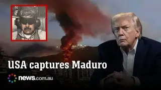 Trump announces US will assume control of Venezuela after capture of President Maduro
