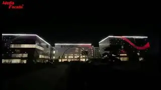 Media Facade Lighting of Jiangsu Blue Ocean Linton Hotel
