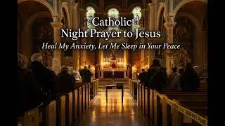 Catholic Night Prayer to Jesus | Heal My Anxiety, Let Me Sleep in Your Peace