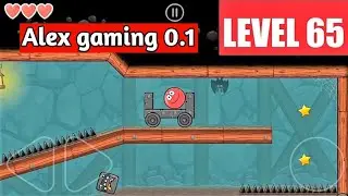 red ball 4 level 65 | level 65 | alex gaming 0.1 | #alexgaming0.1 | #redball4 | #indiangamenerd