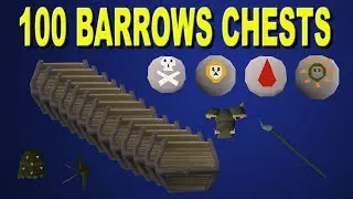 OSRS - Loot From 100 Barrows Chests!