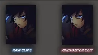 Water Hashira - Giyu 🌊💧 | 「 Demon Slyer [ KineMaster Anime / Manga EDIT ] 」+ Free CLIPS !