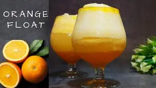 Orange Float Recipe | Easy & Quick Orange Fantasy