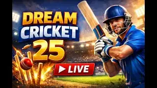 🔥 Dream Cricket 25 LIVE NOW | Ranked Match | High-Level Gameplay