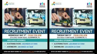 INOVA Staffing Upcoming Events