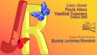 Școala Junimea Română - Călin Rotar, Paula Alecu și Vasilică Cojocaru - Crăciun 2022