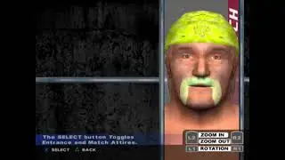 WWE Smackdown Here Comes The Pain Hulk Hogan Red And Yellow Attire Caw